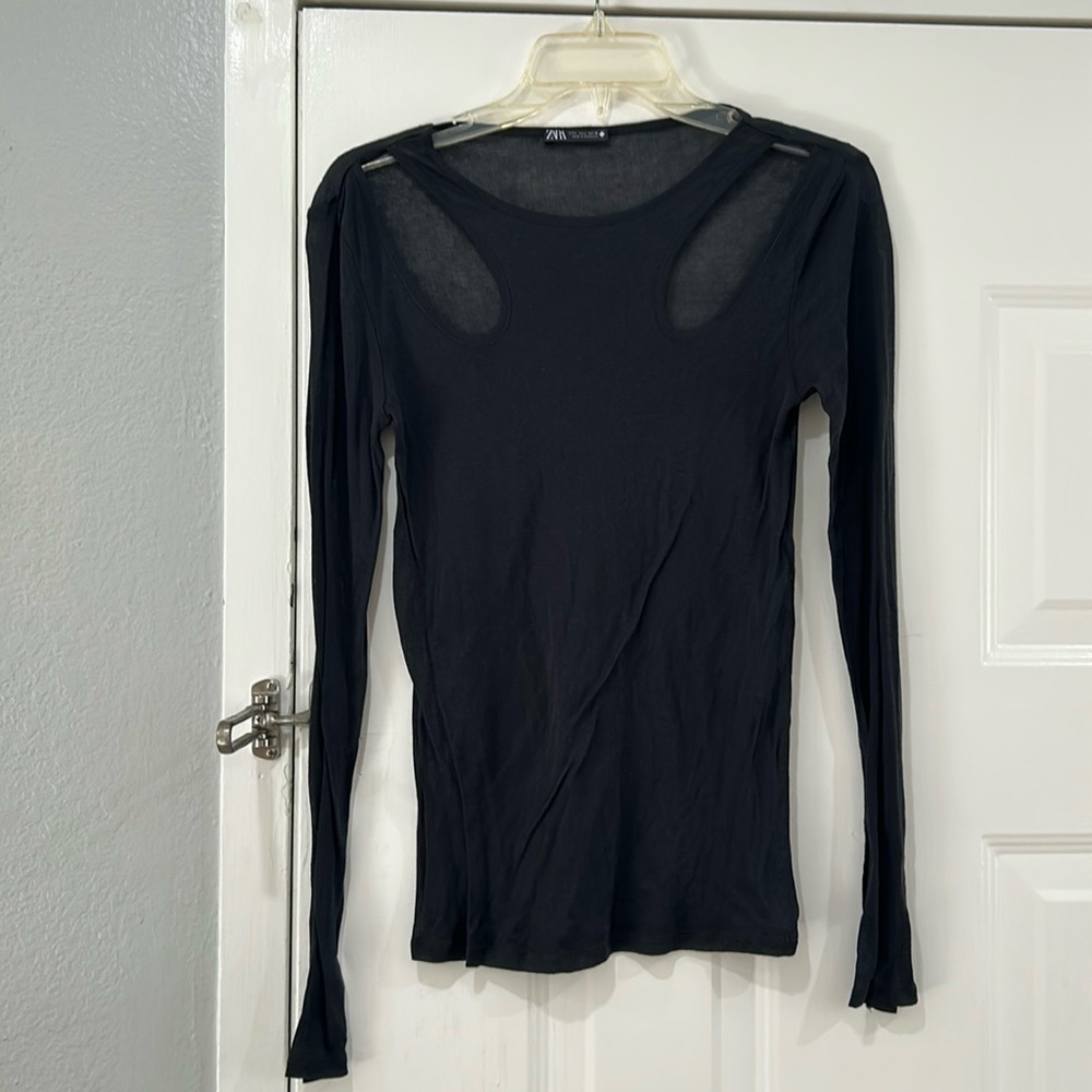 Zara Cutout Top